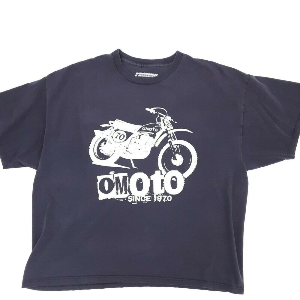🌻Men's O'motocross "O'Moto Since 1970"  Shirt Sz Xxl Black